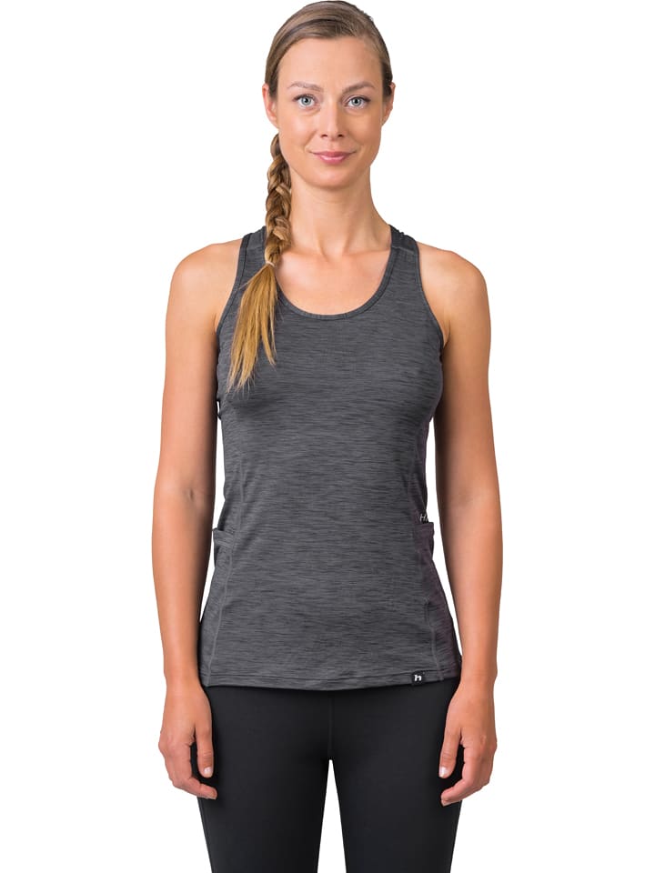 Hannah Top funkcyjny "Rina" w kolorze antracytowym rozmiar: 40