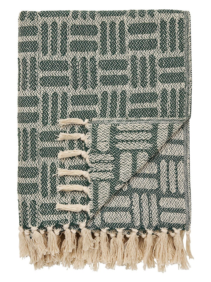 House Nordic Pled "Adana" w kolorze zielonym - 180 x 130 cm rozmiar: onesize