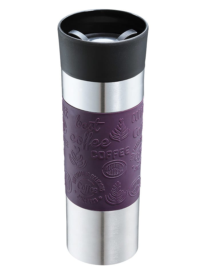 Cilio Kubek termiczny "Viaggio" w kolorze fioletowym - 500 ml rozmiar: onesize