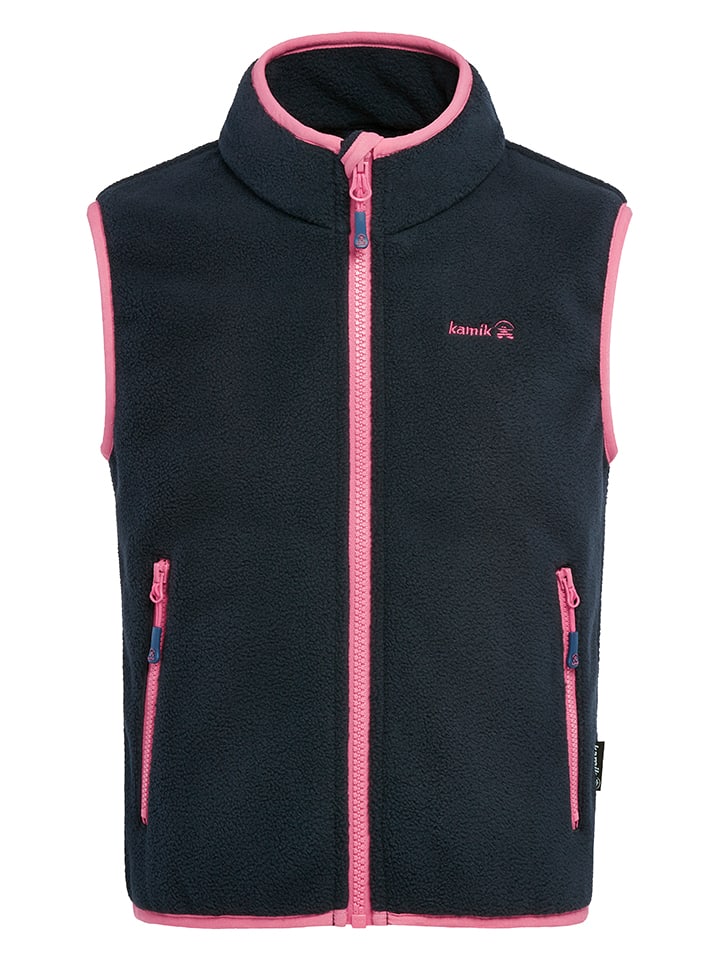 Kamik Kamizelka polarowa "Dawn" w kolorze granatowym rozmiar: 122