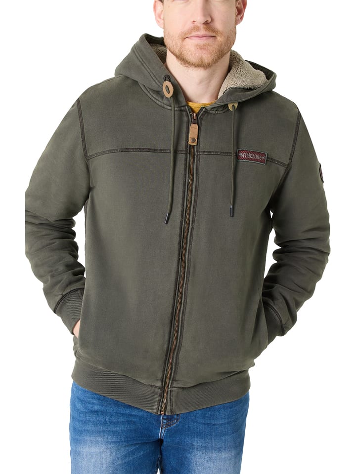 Timezone Bluza w kolorze szarym rozmiar: L