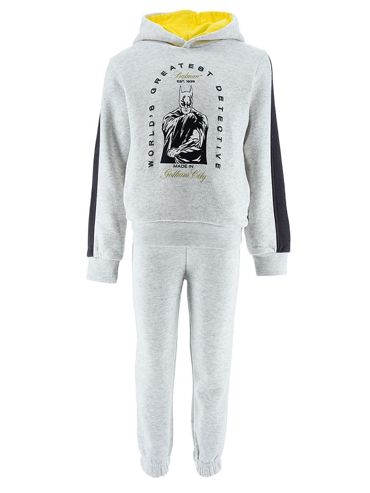 Batman 2-częściowy zestaw "Batman" w kolorze szarym rozmiar: 104