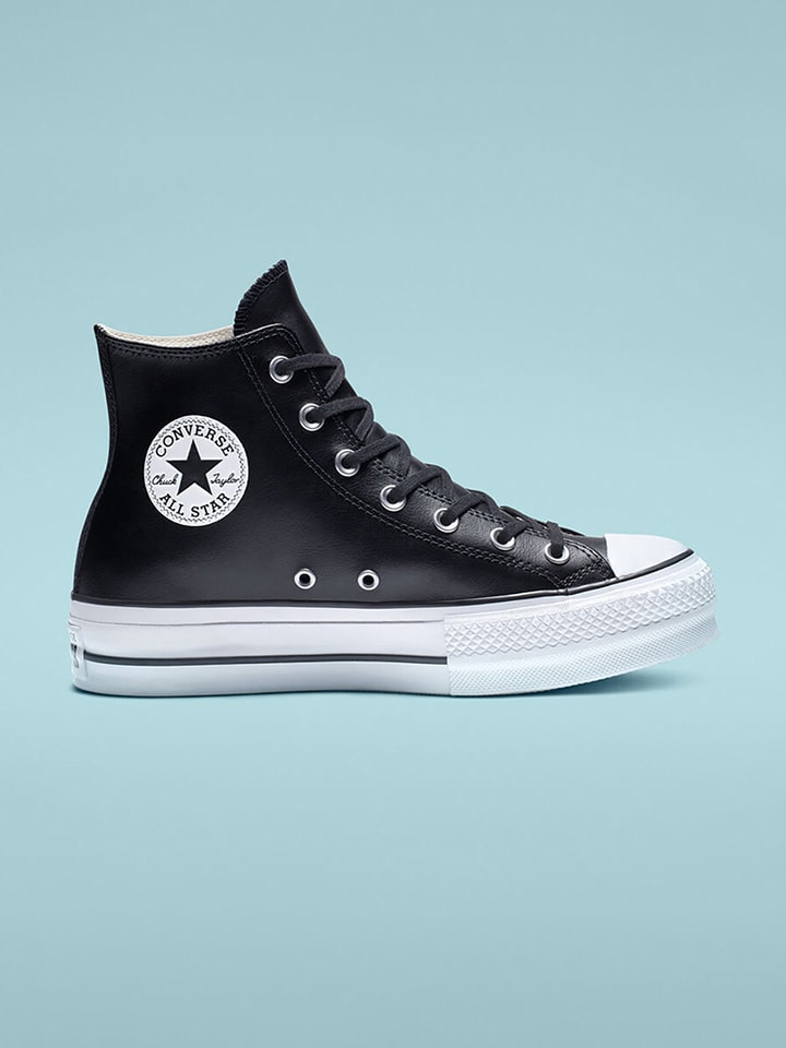 Converse Skórzane sneakersy w kolorze czarnym rozmiar: 36,5
