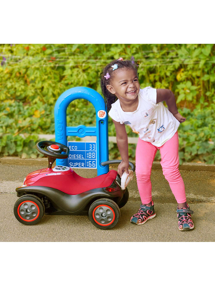 BIG Bobby-Car "Service Station" w kolorze niebiesko-zielonym - 18 m+ rozmiar: onesize