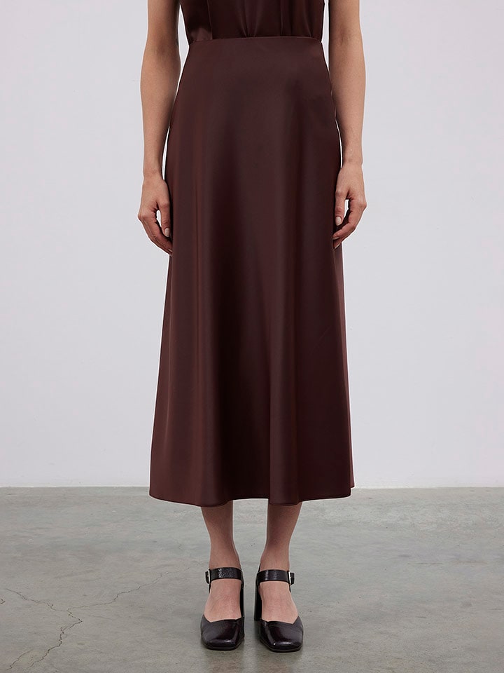 BGN Spódnica w kolorze brązowym rozmiar: 38