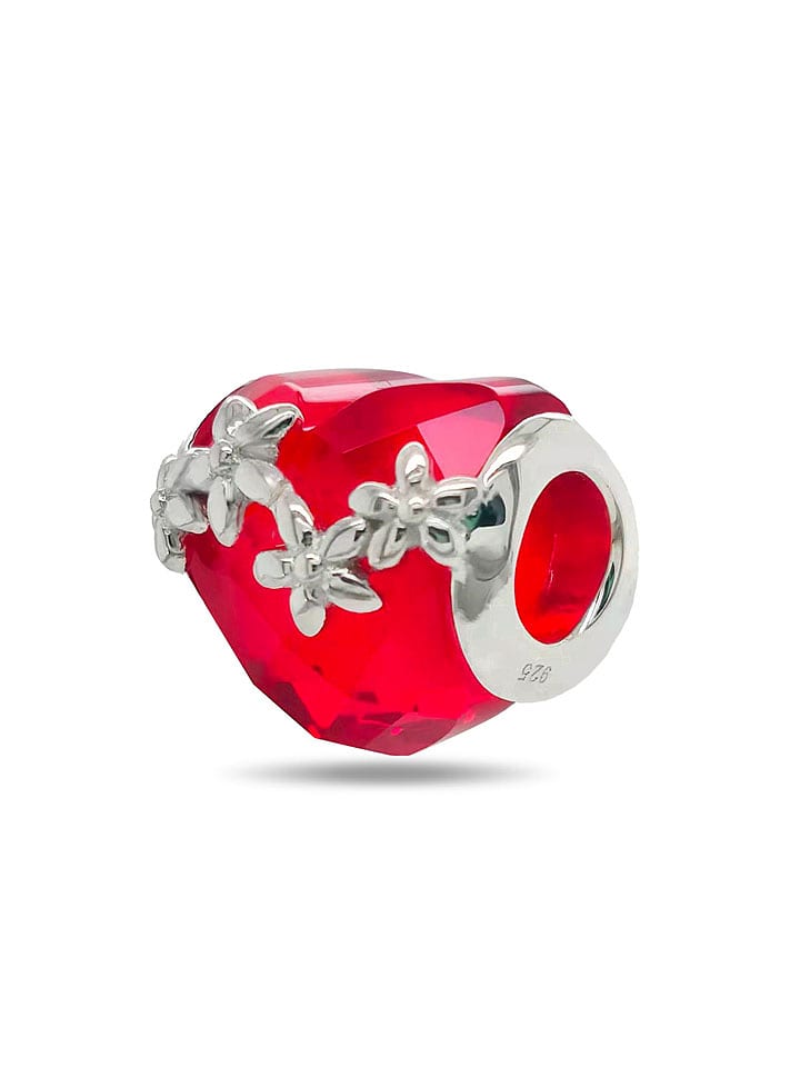 CHARM'S Srebrny charms ze szkłem rozmiar: onesize