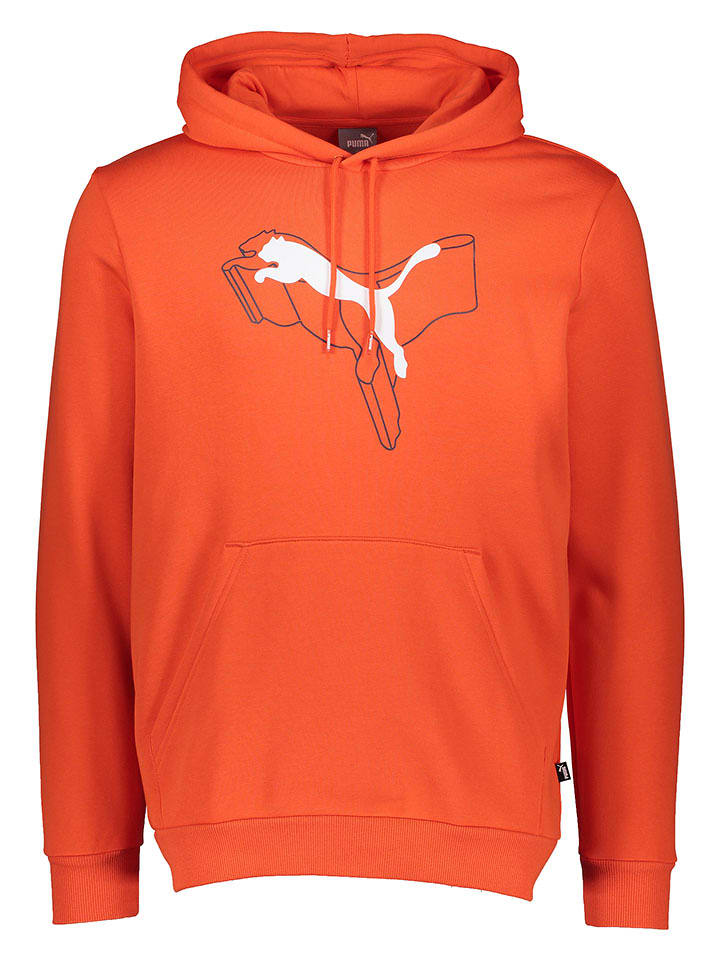 Puma Bluza "Essentials+" w kolorze czerwonym rozmiar: M