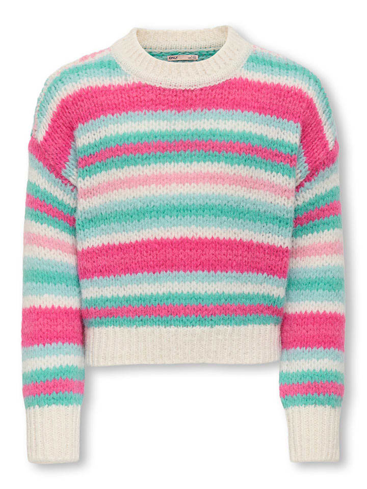 KIDS ONLY Sweter "Alyssa" ze wzorem rozmiar: 158/164