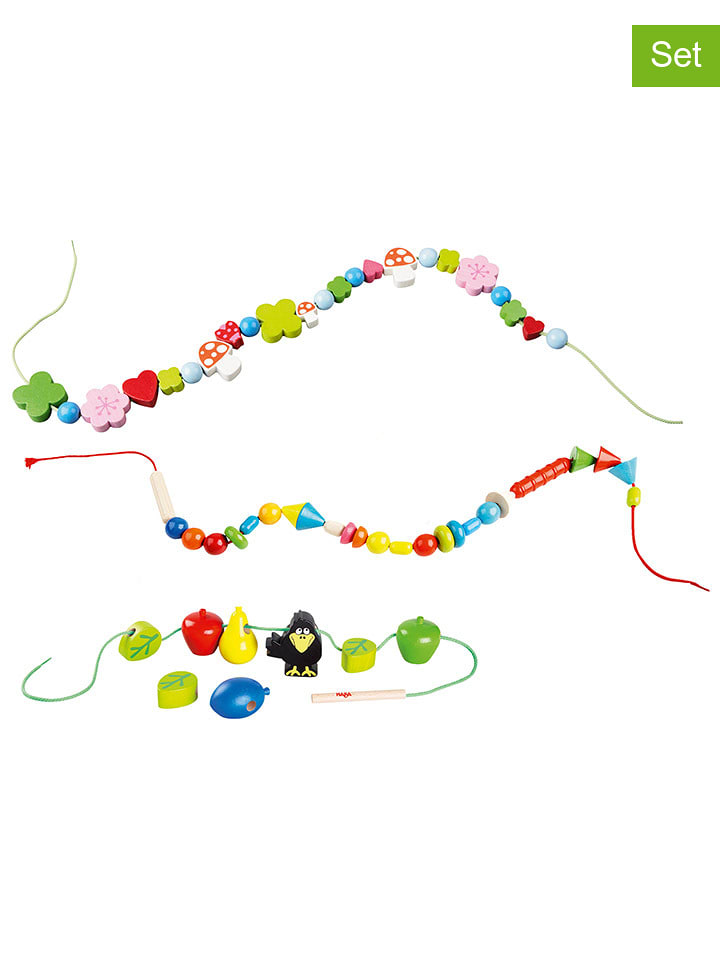 Haba Nawlekanki (3 szt.) w różnych kolorach - 3+ rozmiar: onesize