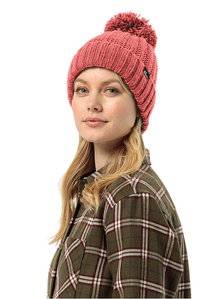 Jack Wolfskin Czapka "Highloft" w kolorze jasnoróżowym rozmiar: S