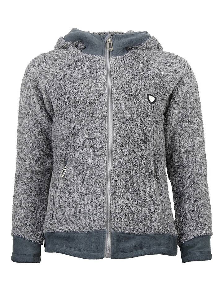 Peak Mountain Kurtka polarowa "Almi" w kolorze szarym rozmiar: L