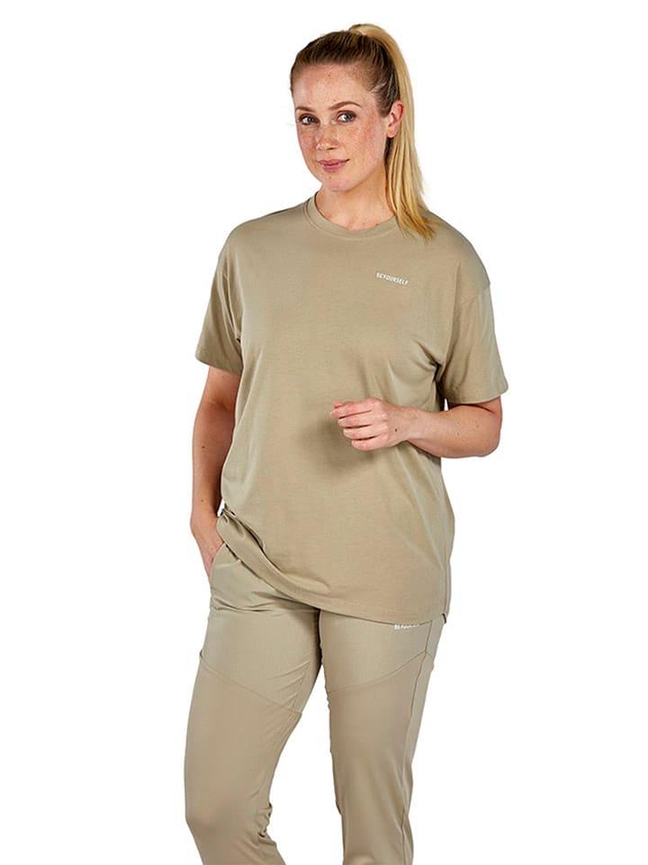 erima Koszulka sportowa "Spirit" w kolorze beżowym rozmiar: M