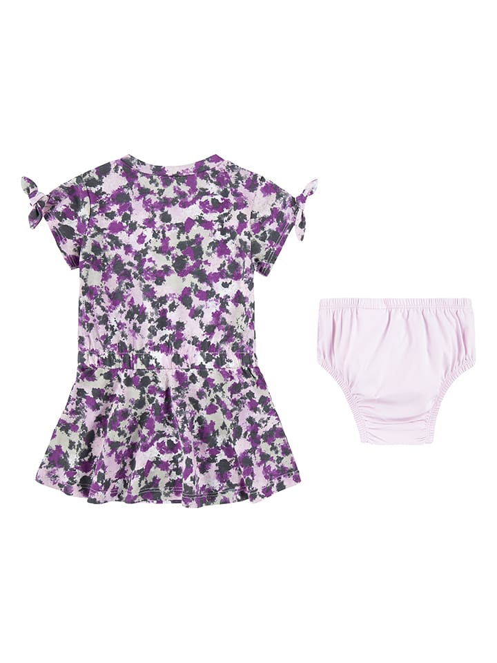 Converse 2-częściowy zestaw w kolorze jasnoróżowo-fioletowym rozmiar: 116/122