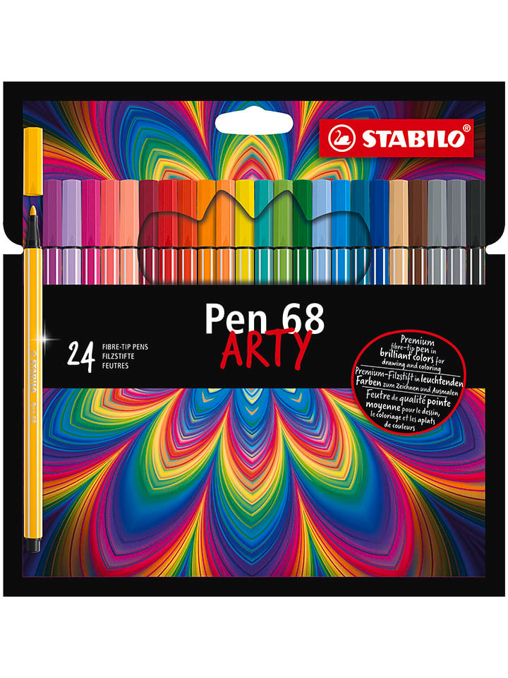 STABILO Mazaki (24 szt.) "Pen 68 Arty" rozmiar: onesize