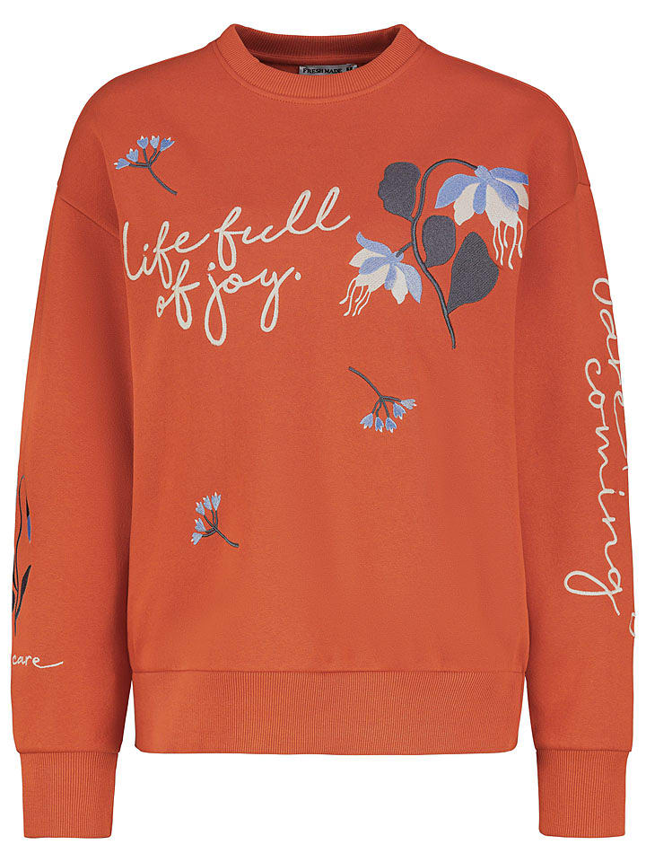 Sublevel Bluza w kolorze czerwonobrązowym rozmiar: L