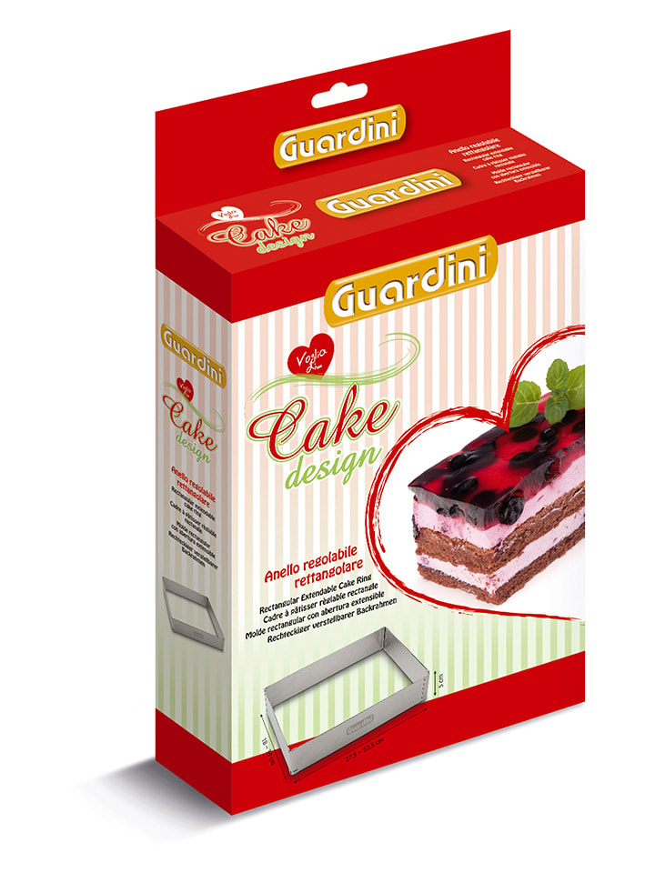 Guardini Rant cukierniczy w kolorze srebrnym rozmiar: onesize