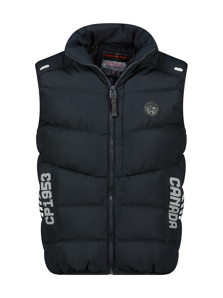 Canadian Peak Kamizelka pikowana "Vincenteak" w kolorze granatowym rozmiar: XL