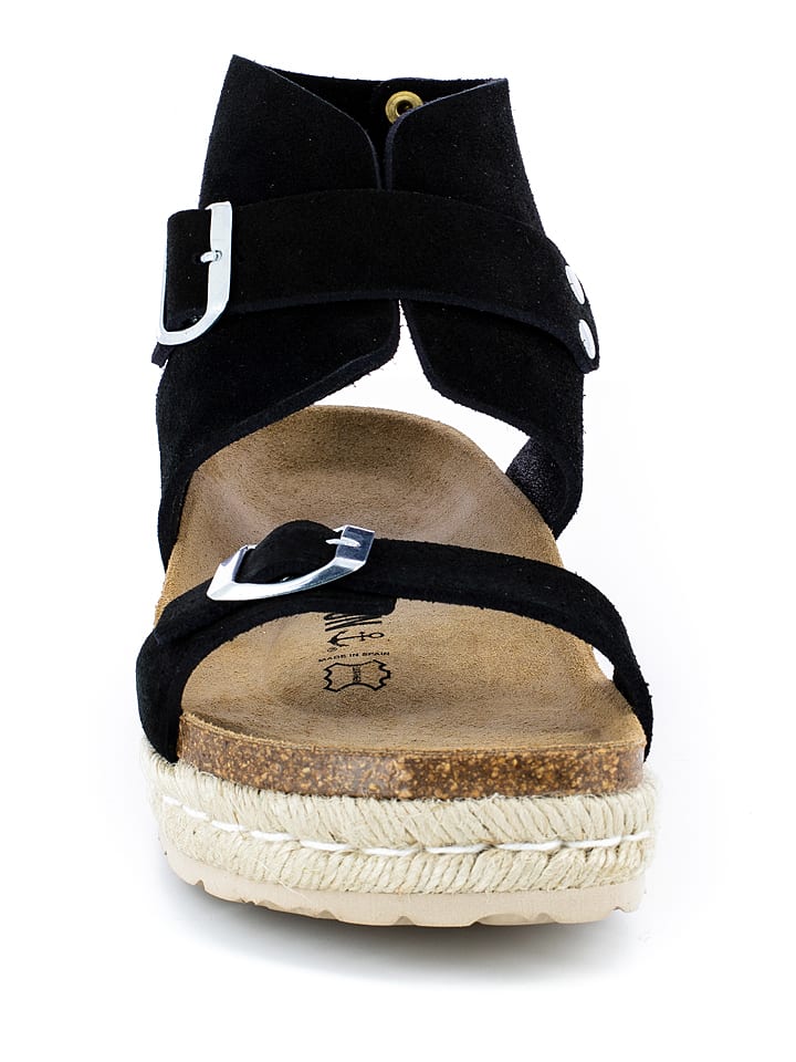 BAYTON Sandały "Dubbo" w kolorze czarnym rozmiar: 36