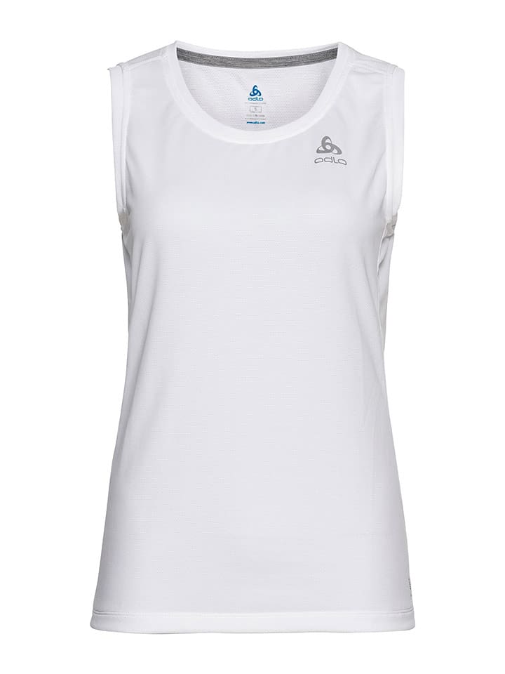 Odlo Top sportowy "F-Dry" w kolorze białym rozmiar: XS