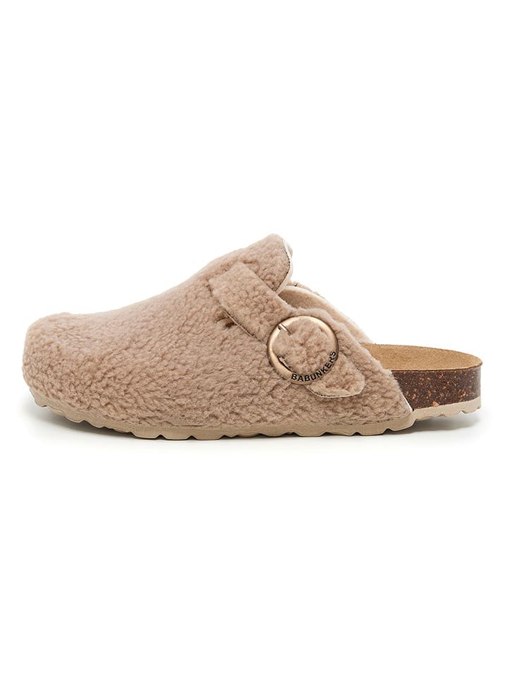 BABUNKERS Family Chodaki w kolorze beżowym rozmiar: 40