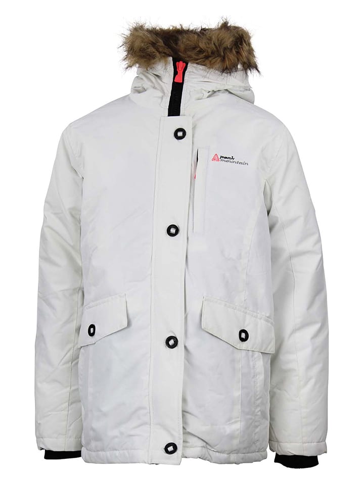 Peak Mountain Kurtka narciarska w kolorze białym rozmiar: 104