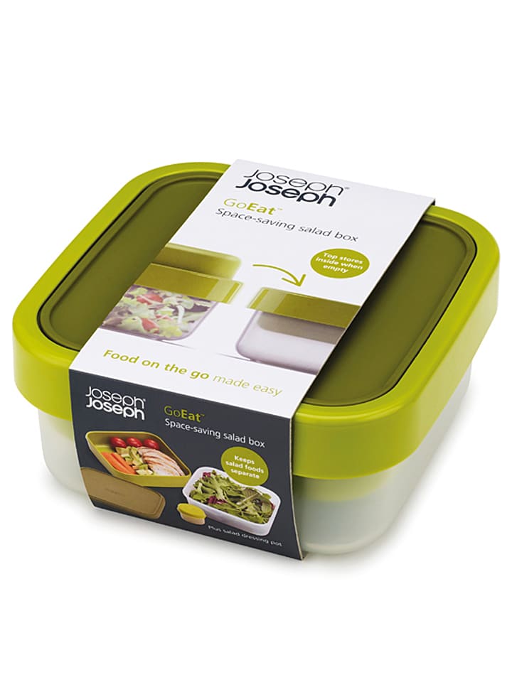 JosephJoseph Pojemnik 3w1 "GoEat" w kolorze zielonym - 15 x 9,5 x 15 cm rozmiar: onesize