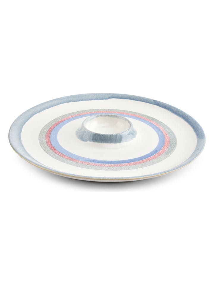 Salt and Pepper Talerz "Spar Palma" w kolorze niebieskim do serwowania - Ø 35,5 cm rozmiar: onesize