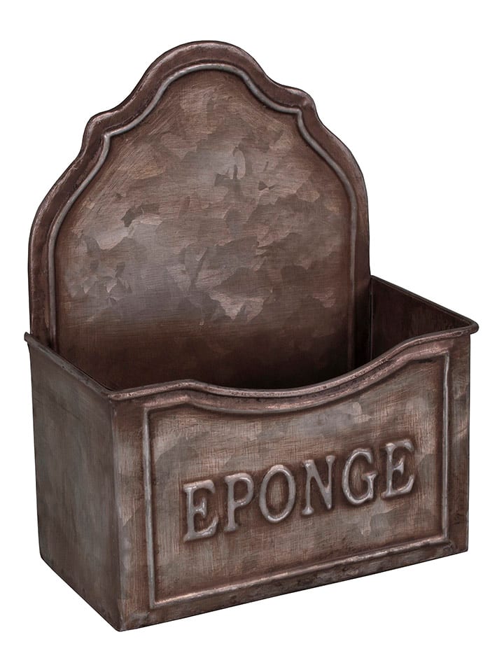 Anticline Uchwyt w kolorze szarym na gąbkę - 12,5 x 16 x 6 cm rozmiar: onesize