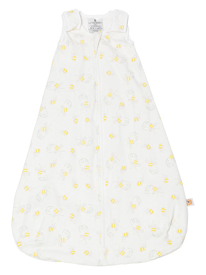 ERGObaby Śpiworek "Bee Happy" w kolorze białym rozmiar: onesize
