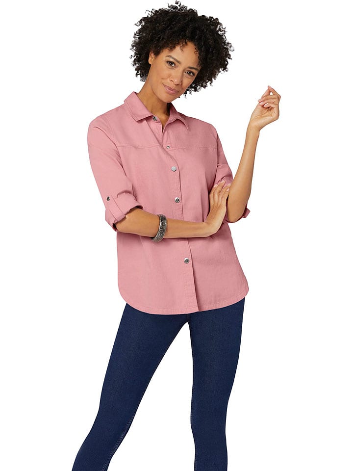 WITT WEIDEN Bluzka dżinsowa w kolorze jasnoróżowym rozmiar: 42