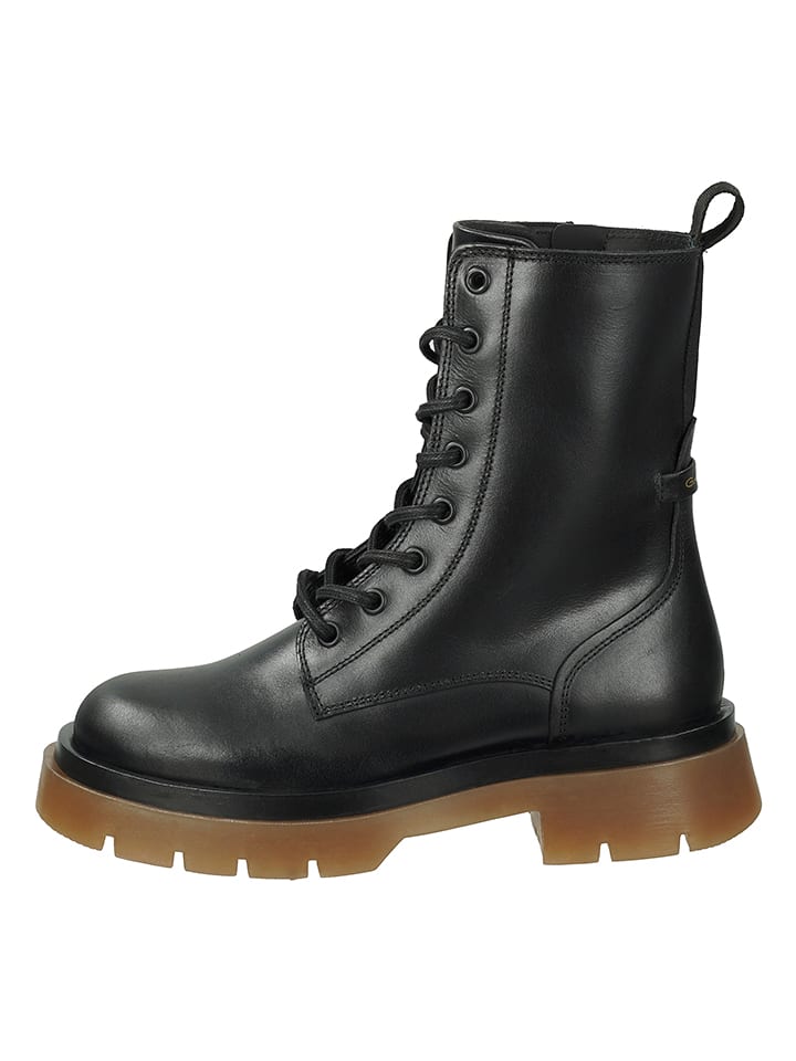 GANT Footwear Skórzane botki "Meghany" w kolorze czarnym rozmiar: 40