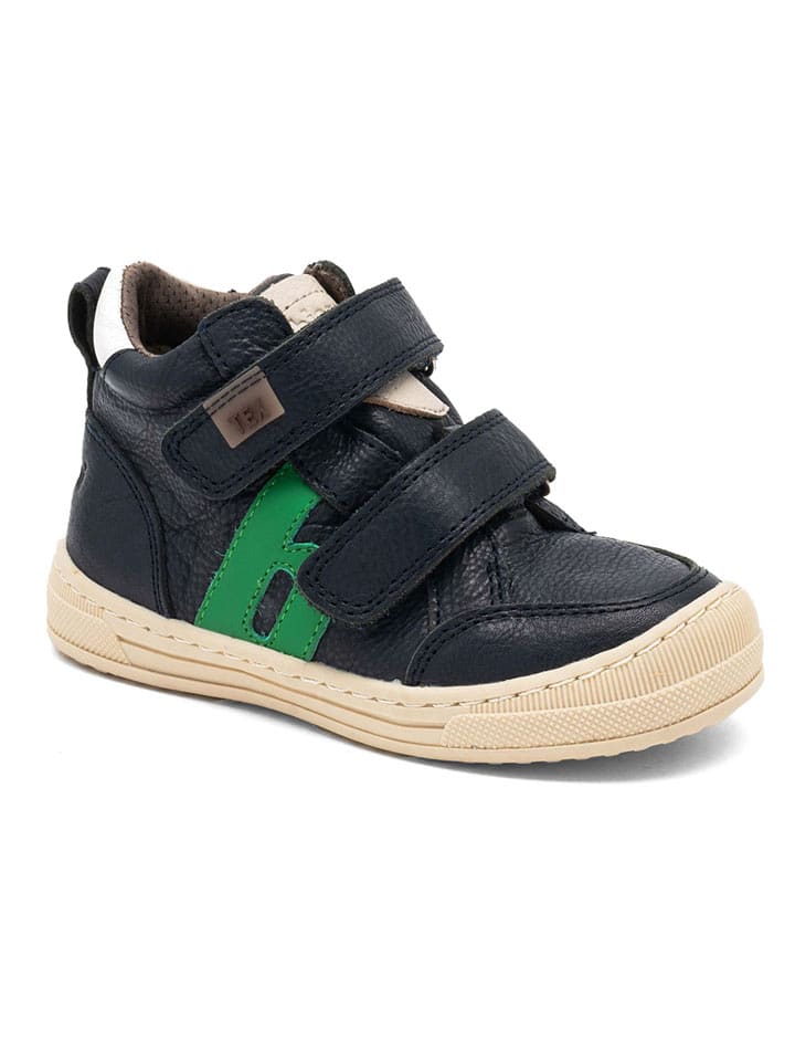 bisgaard Skórzane sneakersy "Dylan" w kolorze czarnym rozmiar: 36