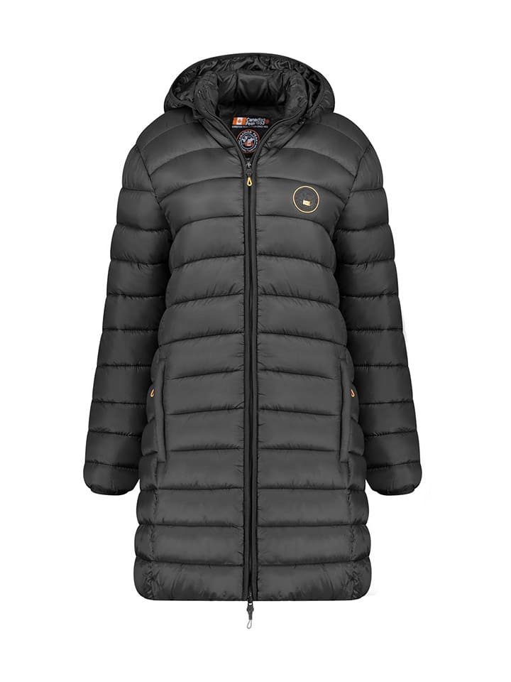 Canadian Peak Płaszcz pikowany "Atikamapeak" w kolorze czarnym rozmiar: XL