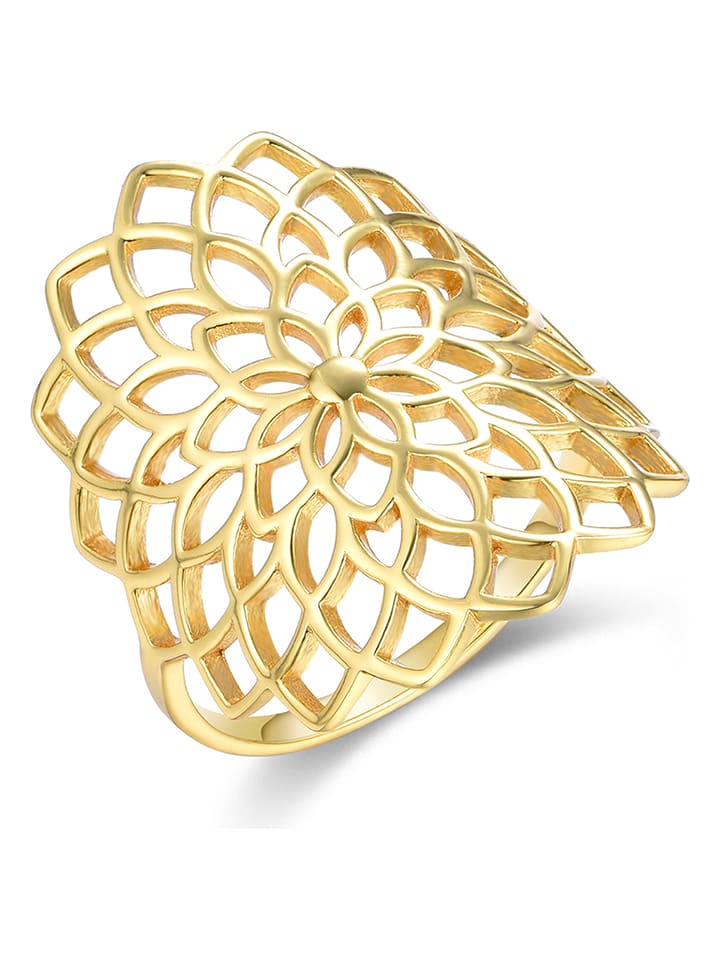 DI GIORGIO Pozłacany pierścionek rozmiar: 58