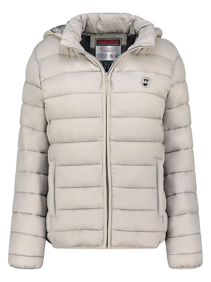 ANAPURNA Kurtka zimowa "Akitalana Hood" w kolorze jasnoszarym rozmiar: S