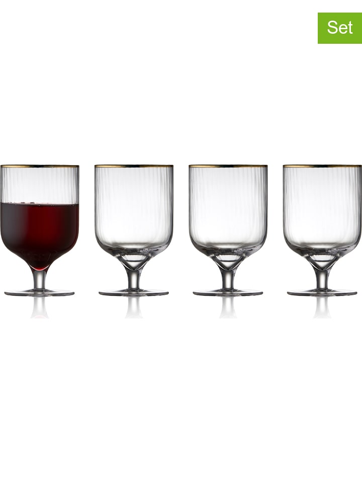 Lyngby Glas Kieliszki (4 szt.) "Palermo" do wina - 300 ml rozmiar: onesize