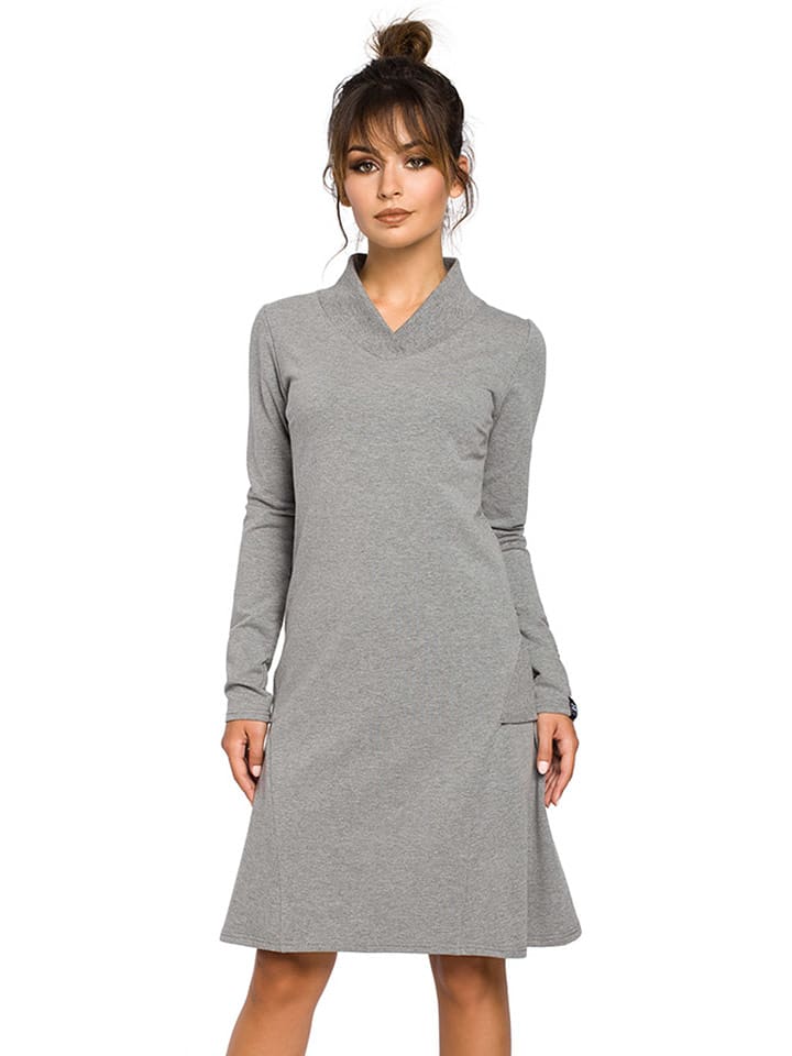 Be Wear Sukienka w kolorze szarym rozmiar: L