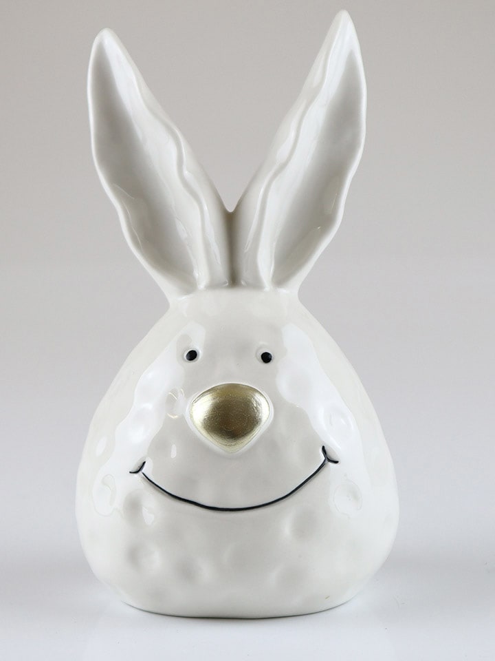 AM Design Figurka dekoracyjna w kolorze białym - 6 x 14 x 7 cm rozmiar: onesize