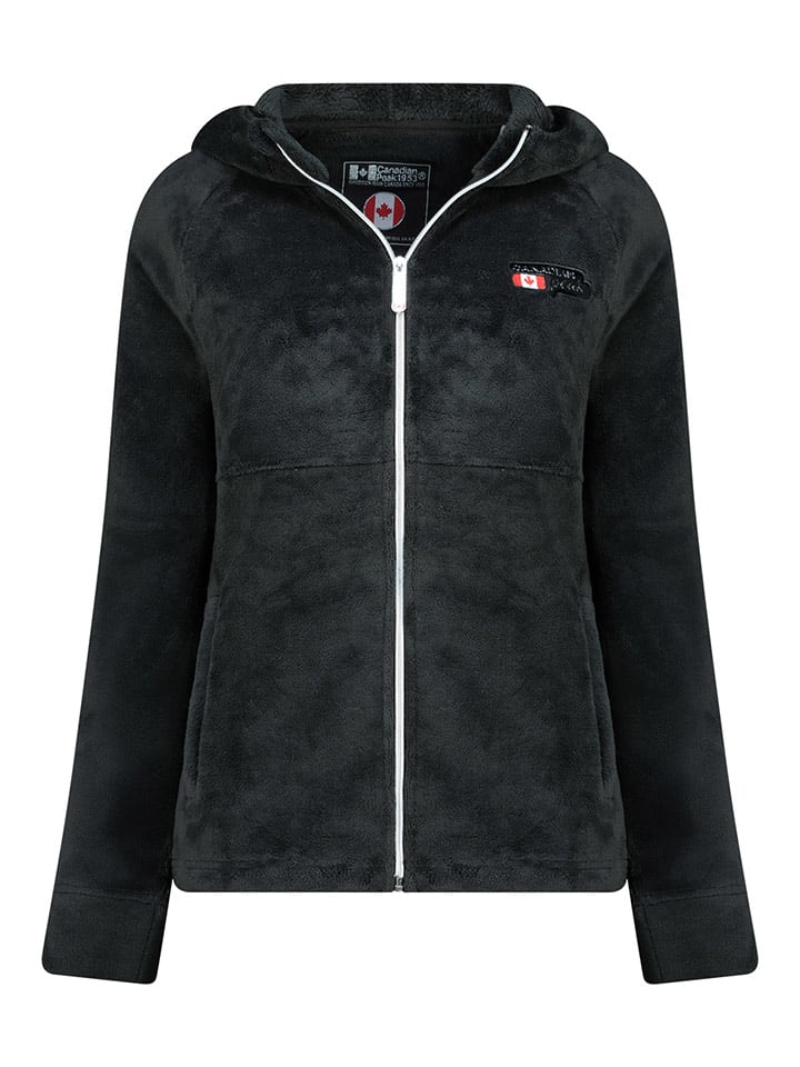 Canadian Peak Kurtka polarowa "Ulotteak" w kolorze czarnym rozmiar: XL