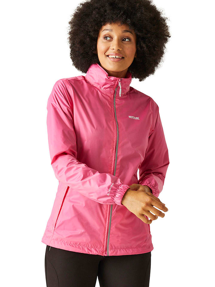 Regatta Kurtka przeciwdeszczowa "Corinne IV" w kolorze różowym rozmiar: 36