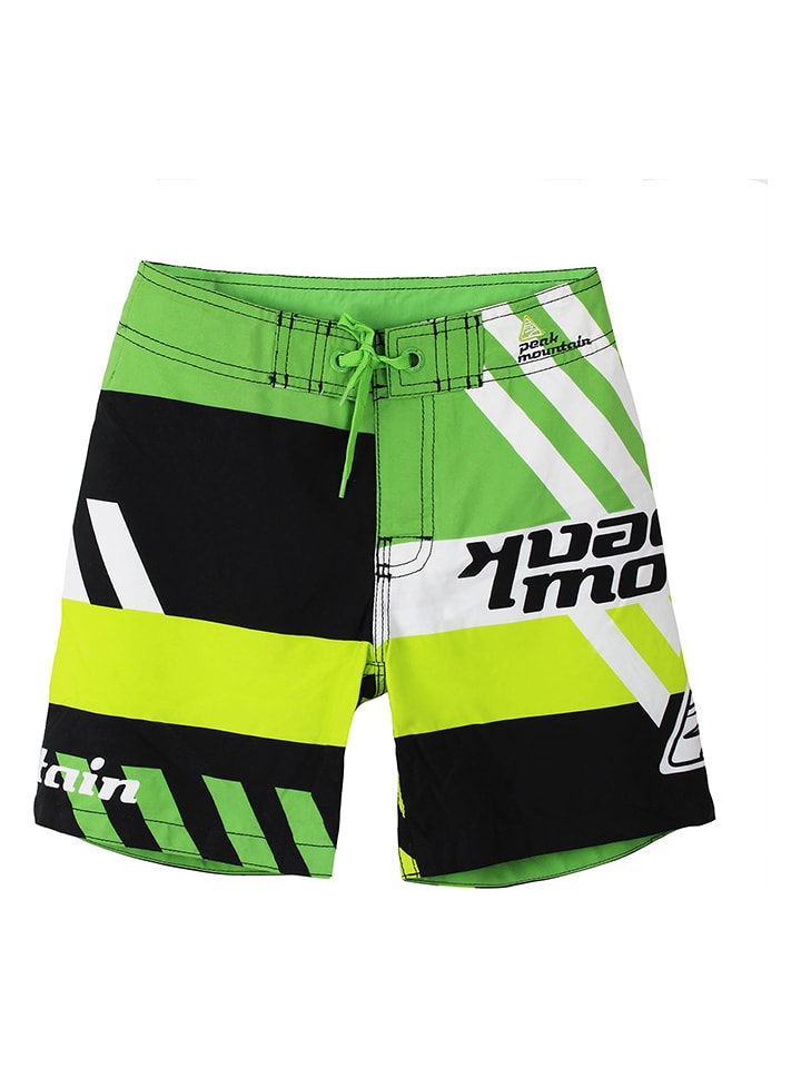 Peak Mountain Szorty kąpielowe "Ecahiti" w kolorze zielonym rozmiar: 110