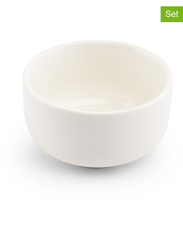 Salt and Pepper Miski (4 szt.) "Nuo" w kolorze białym - wys. 5 x Ø 9 cm rozmiar: onesize