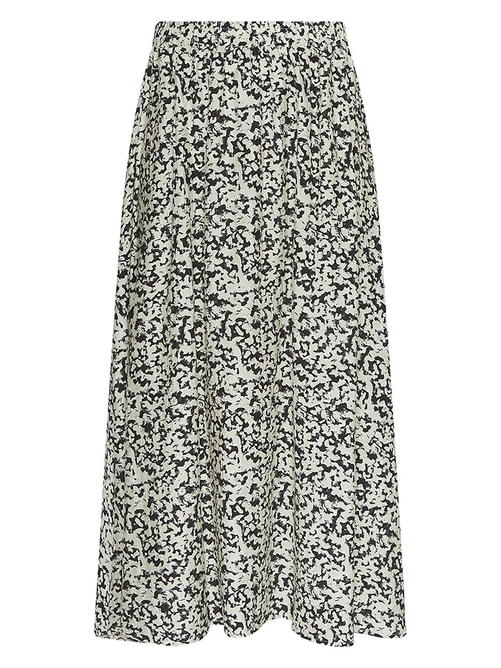 MOSS COPENHAGEN Spódnica w kolorze kremowo-czarnym rozmiar: XL