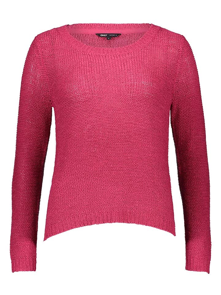 ONLY Sweter w kolorze różowym rozmiar: L