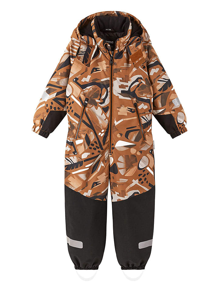 Reima Kombinezon zimowy "Kurikka" w kolorze jasnobrązowym rozmiar: 98