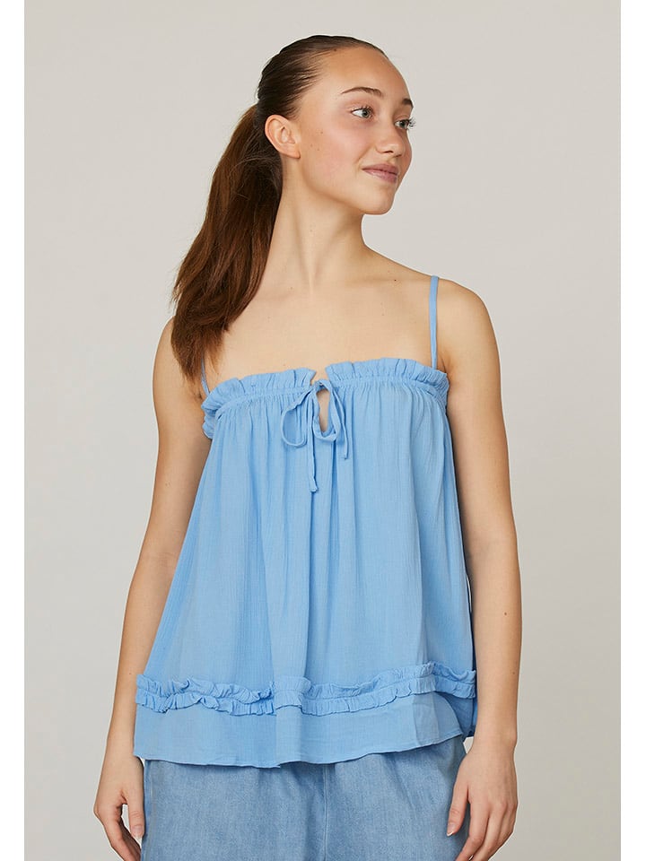 SisterS point Top w kolorze błękitnym rozmiar: S