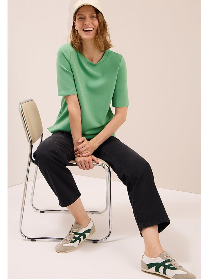 Cecil Koszulka w kolorze jasnozielonym rozmiar: XS