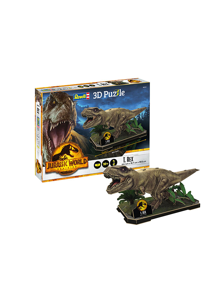 Revell 45-częściowe puzzle 3D "Jurassic World Dominion - T. Rex" - 10+ rozmiar: onesize