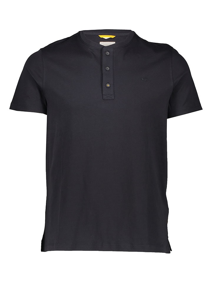 Camel Active Koszulka "Henley" w kolorze antracytowym rozmiar: 4XL