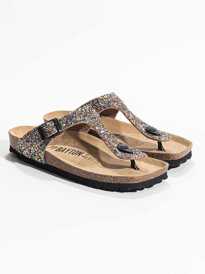 BAYTON Japonki "Mercure" ze wzorem rozmiar: 37